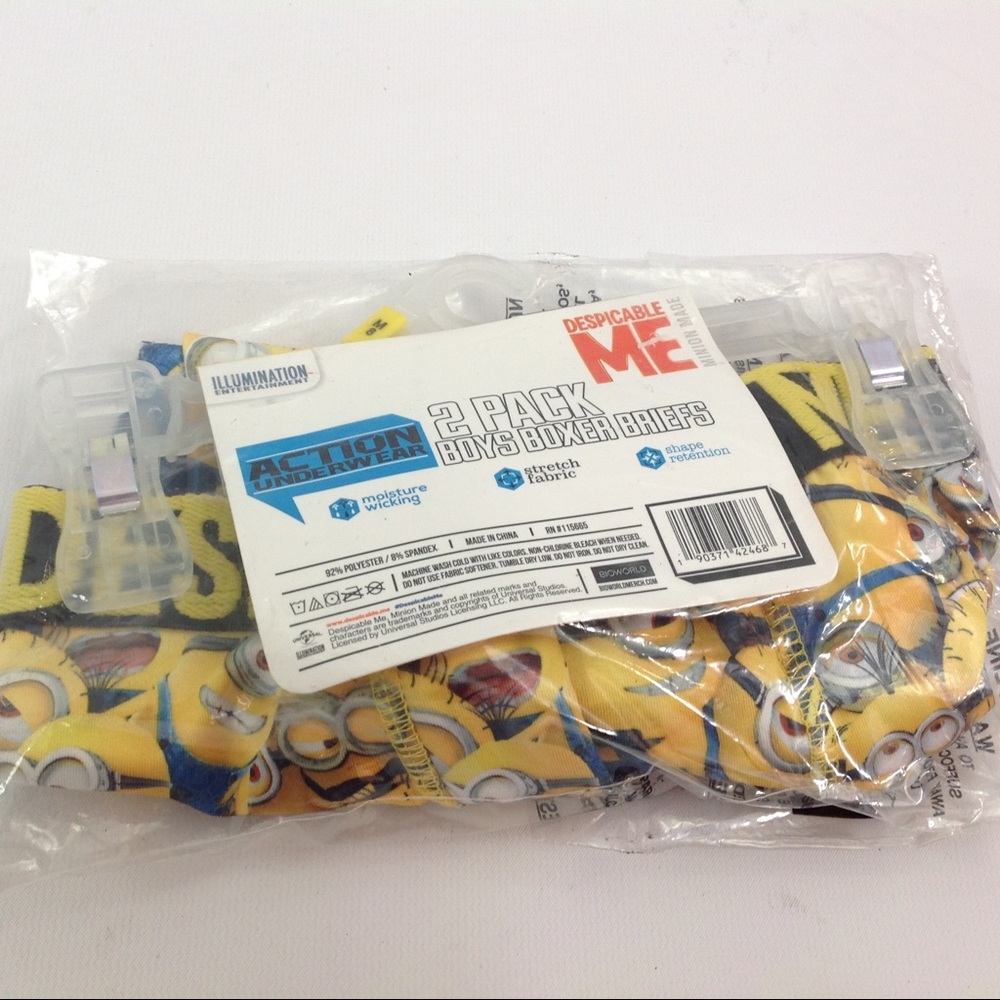 2 Pack Star Wars Action Underwear Boxer Briefs M